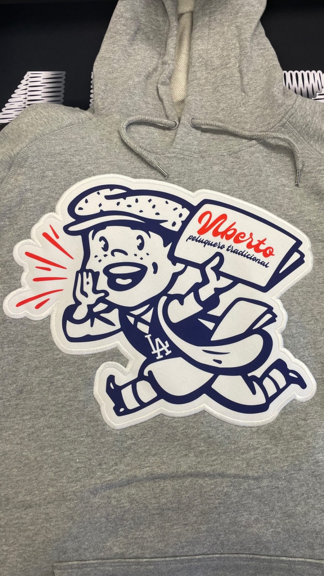 Barber Hoodie Applique